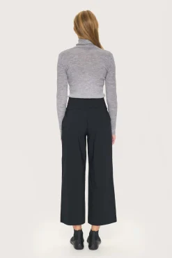 Bluser | Strik<BITTE KAI RAND New wool rullekrave sweater BLACK