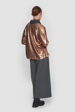 Jakker & Blazere<BITTE KAI RAND Oiled sequin jakke SUNSETSEQUIN