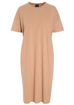 Kjoler<BITTE KAI RAND Osaka organic cotton kjole ASHPINK