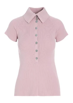 Bluser<BITTE KAI RAND Saku bluse med krave ASHPINK