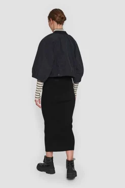Nederdele<BITTE KAI RAND Saku knit nederdel GREYMELANGE