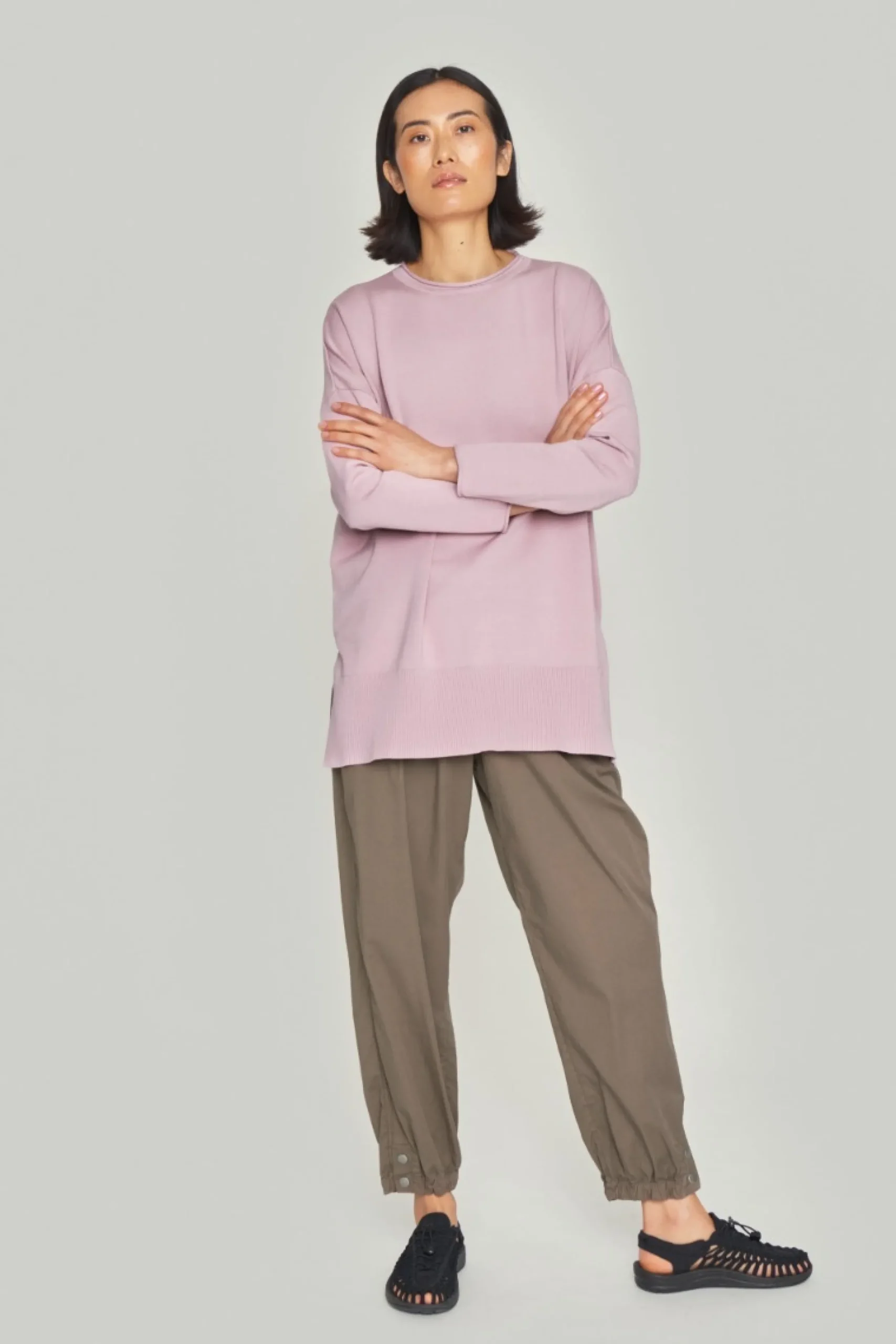 Bluser | Strik<BITTE KAI RAND Saku oversize bluse ASHPINK