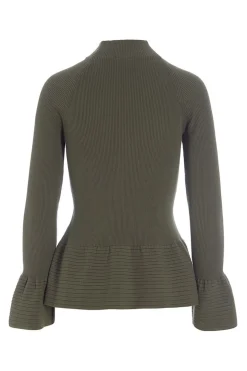 Bluser | Strik<BITTE KAI RAND Saku rib bluse BLACK