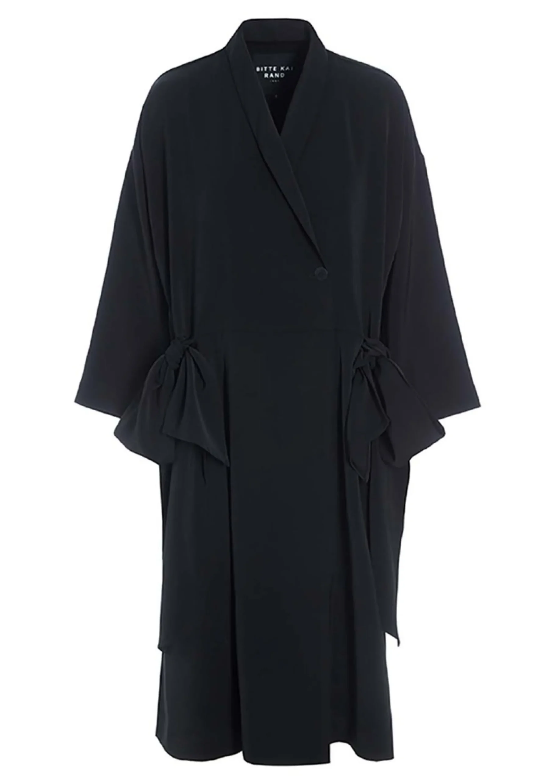 Frakker & Overtøj<BITTE KAI RAND Sakura stretch frakke BLACK