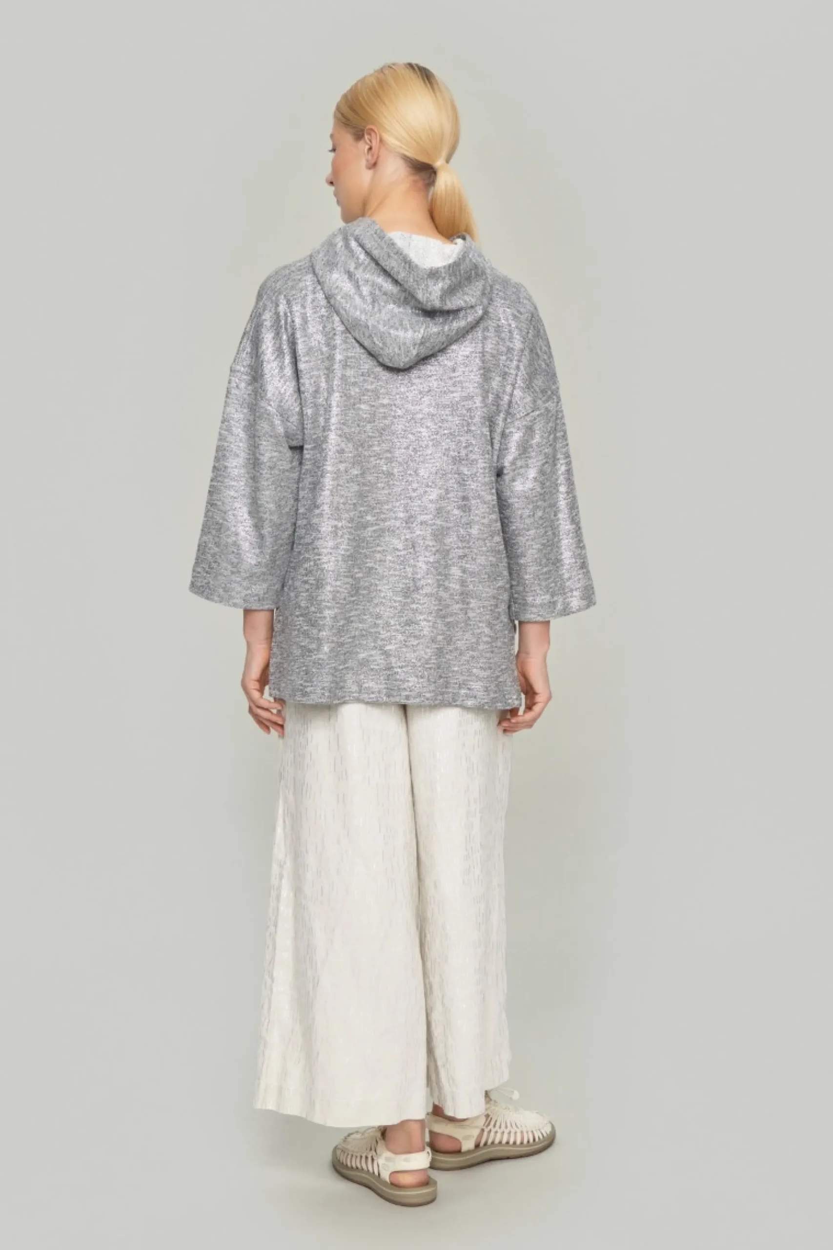 Bluser<BITTE KAI RAND Silver sweat bluse SILVERMELANGE