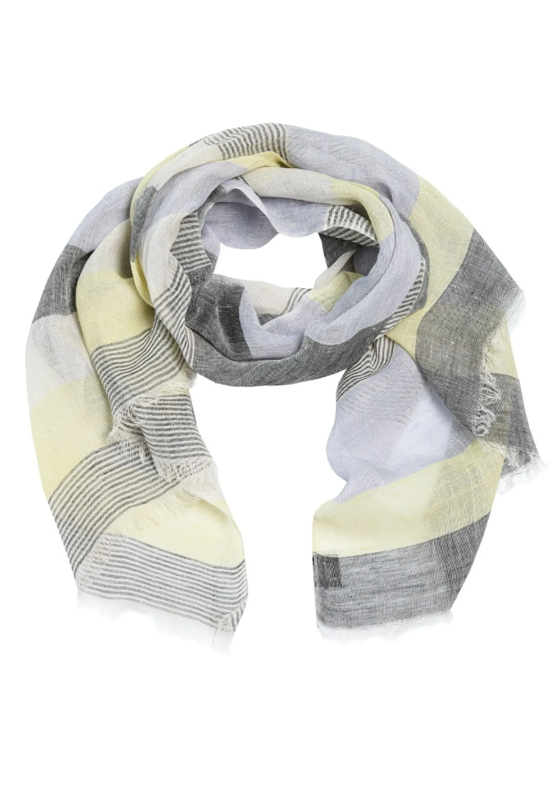 Accessories<BITTE KAI RAND Summer stripes tørklæde SUMMERSTRIPESSUNSETORANGE