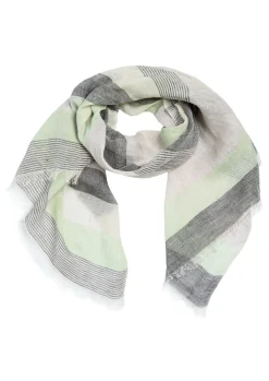 Accessories<BITTE KAI RAND Summer stripes tørklæde SUMMERSTRIPESSUNSETORANGE