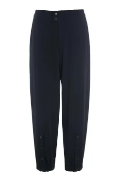 Bukser | Bukser<BITTE KAI RAND Tokyo twill elastik bukser BLACK