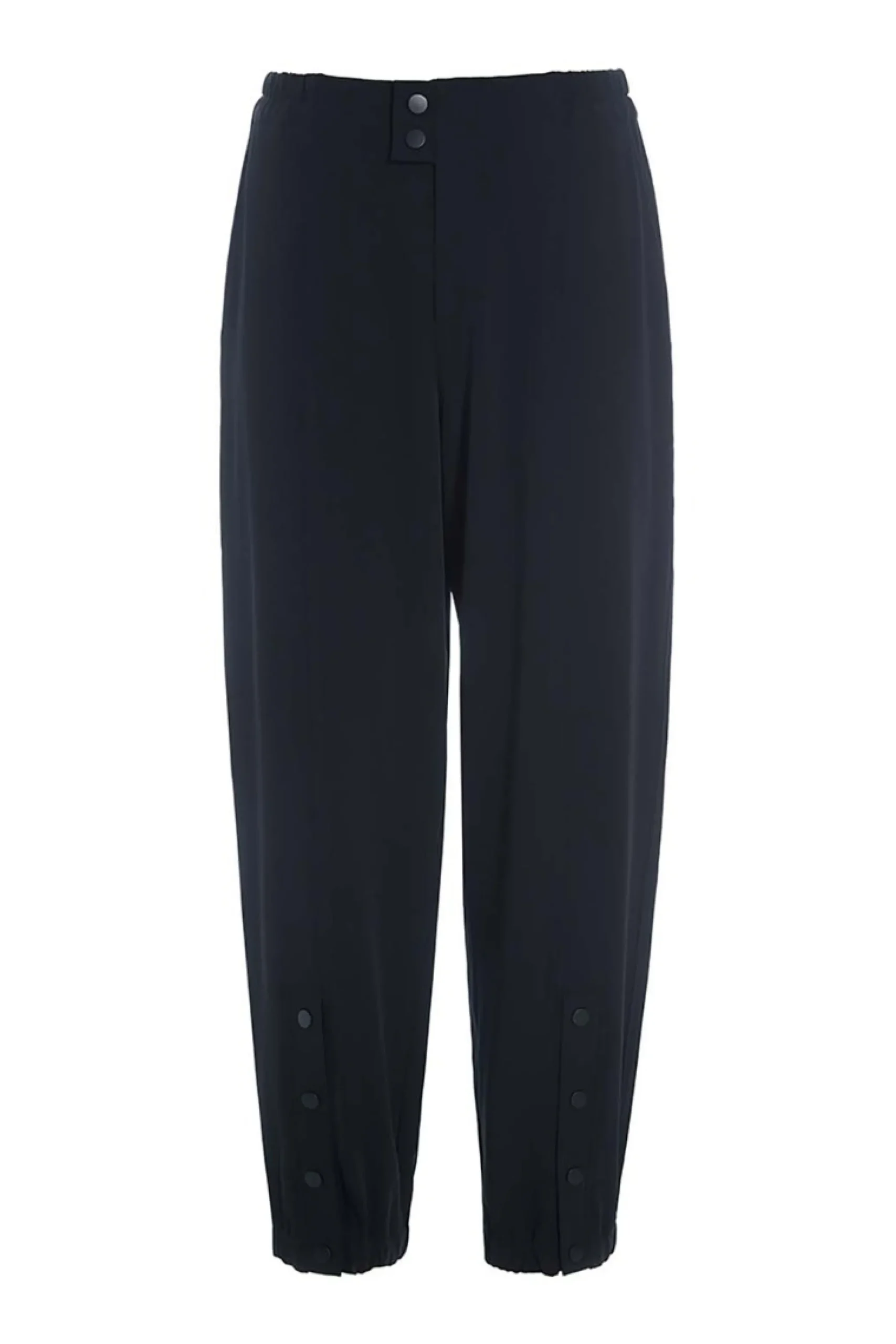 Bukser | Bukser<BITTE KAI RAND Tokyo twill elastik bukser BLACK