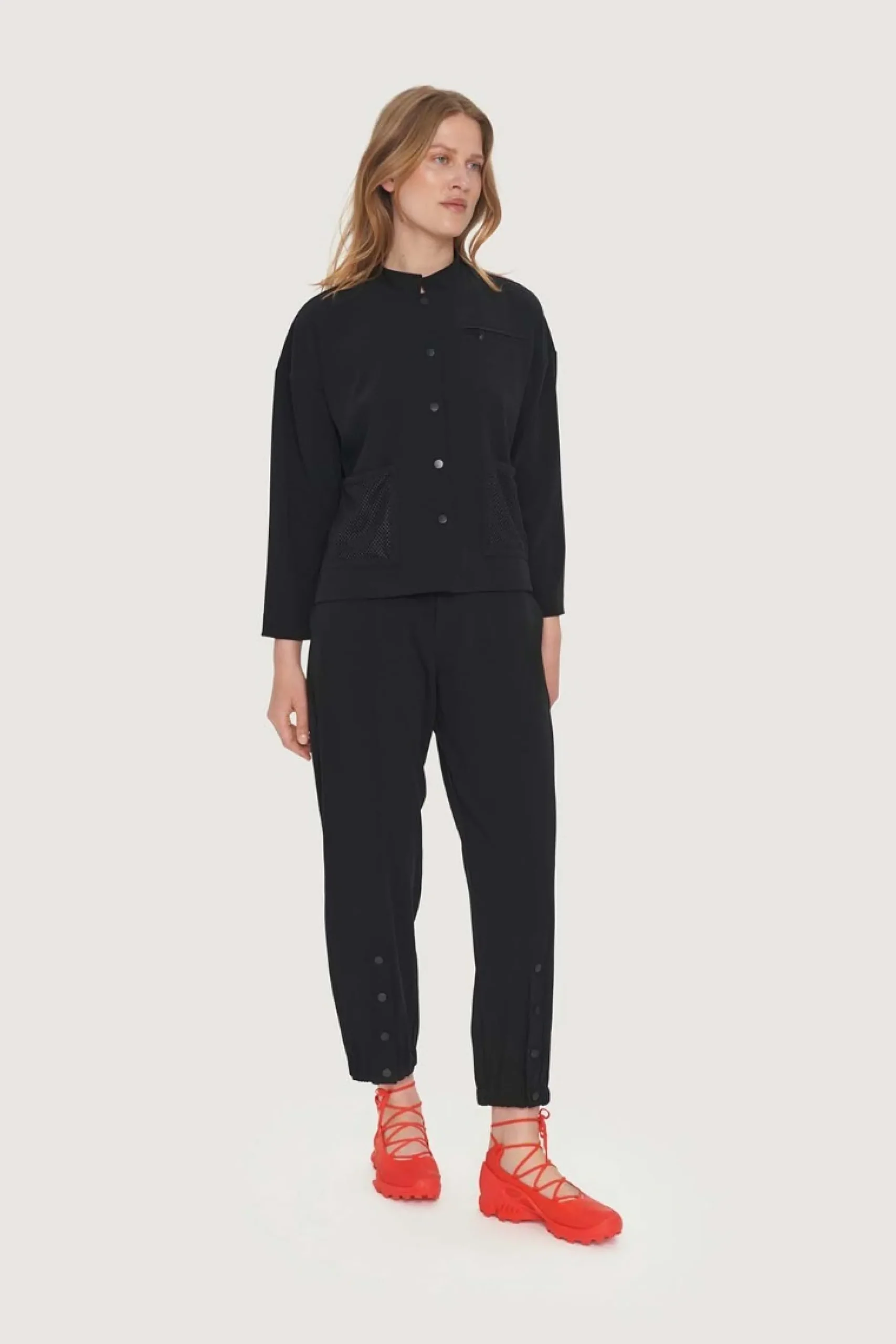Jakker & Blazere<BITTE KAI RAND Tokyo twill jakke BLACK