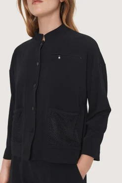 Jakker & Blazere<BITTE KAI RAND Tokyo twill jakke BLACK