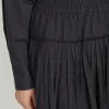 Nederdele<BITTE KAI RAND Vellum voile nederdel BLACK