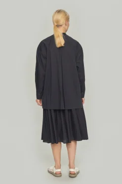 Skjorter<BITTE KAI RAND Vellum voile skjorte BLACK