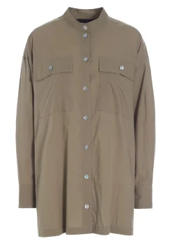 Skjorter<BITTE KAI RAND Vellum voile skjorte BLACK