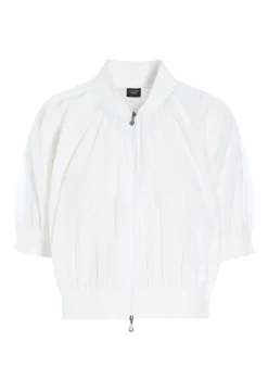Jakker & Blazere<BITTE KAI RAND Vellum voile skjorte jakke BLACK