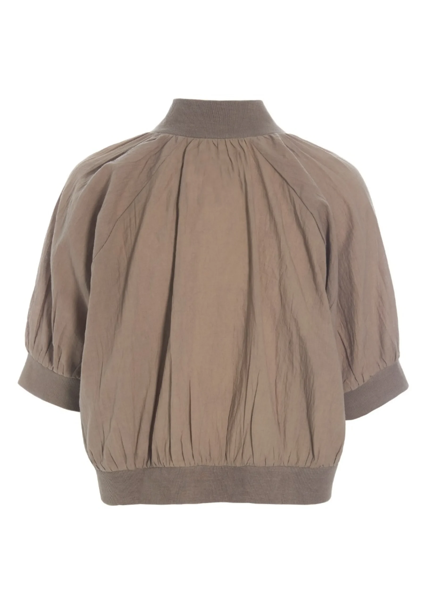 Jakker & Blazere<BITTE KAI RAND Vellum voile skjorte jakke BLACK