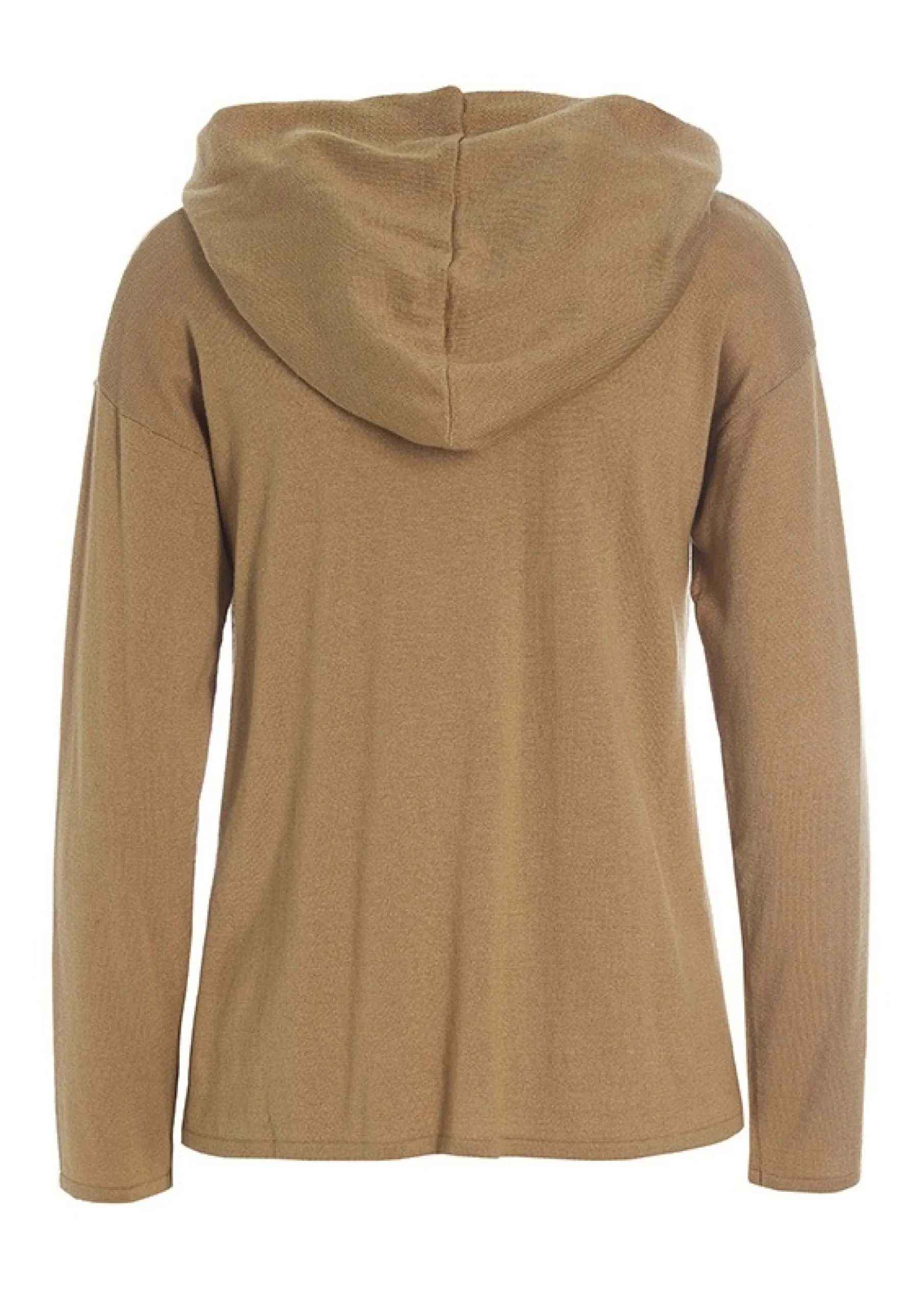 Strik | Strik<BITTE KAI RAND Wakasu wool blend hættebluse CARAMEL